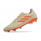 adidas Copa Pure.1 FG Botas de Futbol Off Blanco Equipo Solar Naranja