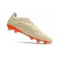 adidas Copa Pure.1 FG Botas de Futbol Off Blanco Equipo Solar Naranja