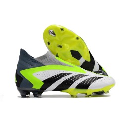 Zapatos adidas Predator Accuracy+ FG Blanco Negro Verde