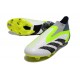 Zapatos adidas Predator Accuracy+ FG Blanco Negro Verde