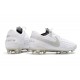 Nike Tiempo Legend 8 Elite FG Botas de Fútbol Blanco Plata