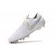 Nike Tiempo Legend 8 Elite FG Botas de Fútbol Blanco Plata