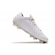 Nike Tiempo Legend 8 Elite FG Botas de Fútbol Blanco Plata