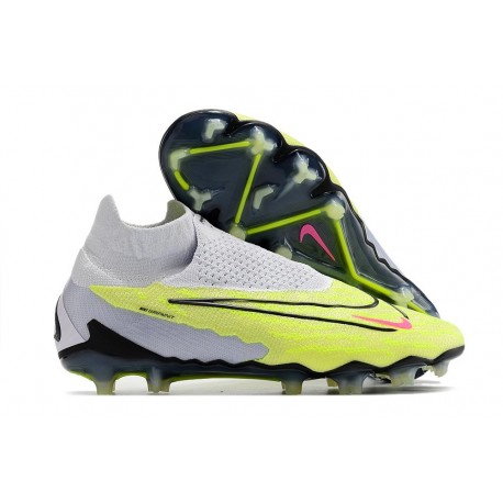 Nike Gripknit Phantom GX Elite DF FG Casi Voltio Gridiron Casi Uva