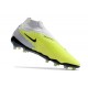 Nike Gripknit Phantom GX Elite DF FG Casi Voltio Gridiron Casi Uva