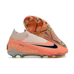 Nike Gripknit Phantom GX Elite DF FG Guava Hielo Negro Total Naranja