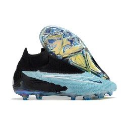 Nike Gripknit Phantom GX Elite DF FG Azul Negro