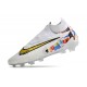 Nike Gripknit Phantom GX Elite DF FG Blanco Negro