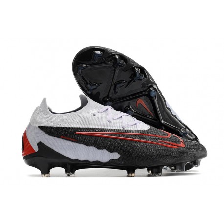 Nike Phantom GX Elite Gripknit FG Negro Gris Rojo