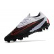 Nike Phantom GX Elite Gripknit FG Negro Gris Rojo