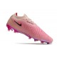 Nike Phantom GX Elite Gripknit FG Rosa Negro