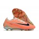 Bota de Futbol Nike Phantom GX Elite FG Guava Hielo Negro Total Naranja