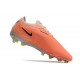 Bota de Futbol Nike Phantom GX Elite FG Guava Hielo Negro Total Naranja