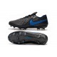 Nike Tiempo Legend 8 Elite FG Botas de Fútbol Negro Azul