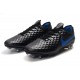 Nike Tiempo Legend 8 Elite FG Botas de Fútbol Negro Azul