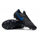 Nike Tiempo Legend 8 Elite FG Botas de Fútbol Negro Azul