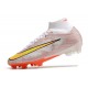 Nike Zoom Mercurial Superfly 9 Elite FG Blanco Oro