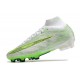 Nike Air Zoom Mercurial Superfly IX Elite FG Blanco Verde