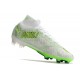 Nike Air Zoom Mercurial Superfly IX Elite FG Blanco Verde