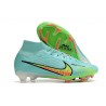 Nike Zoom Mercurial Superfly 9 Elite FG Azul Oro