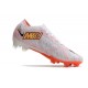 Nike Zoom Mercurial Vapor XV Elite FG Blanco Naranja Amarillo