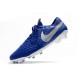 Nike Tiempo Legend 8 Elite FG Botas de Fútbol Azul Plata