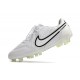 Nike Botas Hombre Tiempo Legend 9 Elite FG Blanco