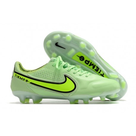 Nike Botas Hombre Tiempo Legend 9 Elite FG Verde