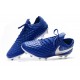 Nike Tiempo Legend 8 Elite FG Botas de Fútbol Azul Plata