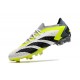 Bota adidas Predator Accuracy.1 Low FG Blanco Negro Limón Lúcido