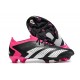 Bota adidas Predator Accuracy.1 Low FG Negro Blanco Equipo Rosa