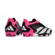 Bota adidas Predator Accuracy.1 Low FG Negro Blanco Equipo Rosa