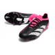 Bota adidas Predator Accuracy.1 Low FG Negro Blanco Equipo Rosa