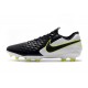 Nike Tiempo Legend 8 Elite FG Botas de Fútbol Negro Blanco Voltio