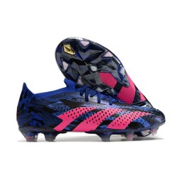 Bota adidas Predator Accuracy.1 Low FG Paul Pogba Azul Lúcido Equipo Rea Magenta Core Negro