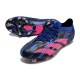 Bota adidas Predator Accuracy.1 Low FG Paul Pogba Azul Lúcido Equipo Rea Magenta Core Negro