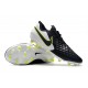 Nike Tiempo Legend 8 Elite FG Botas de Fútbol Negro Blanco Voltio