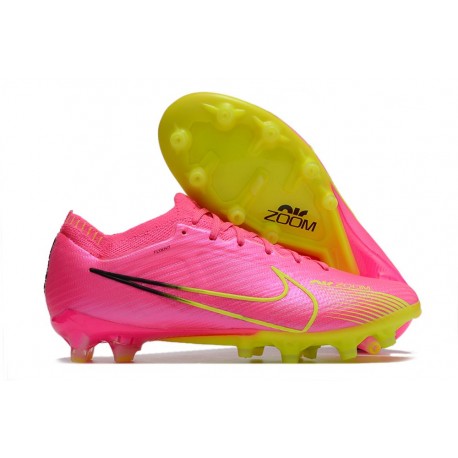 Nike Zoom Mercurial Vapor 15 Elite AG-pro Rosa Amarillo