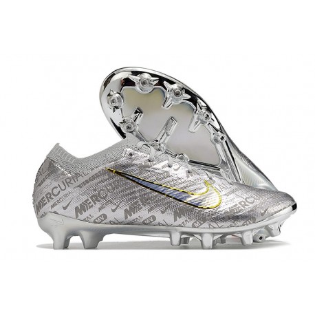 Nike Zoom Mercurial Vapor 15 Elite AG-pro Argento Oro