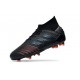 Zapatillas de Fútbol adidas Predator 19.1 FG Negro Rojo