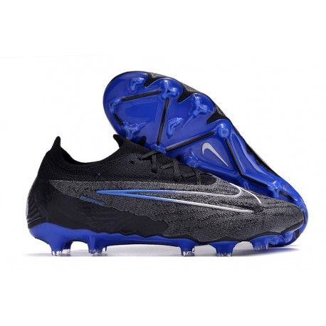 Bota de Futbol Nike Phantom GX Elite FG Negro Cromo Hyper Royal