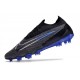 Bota de Futbol Nike Phantom GX Elite FG Negro Cromo Hyper Royal