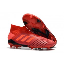 Zapatillas de Fútbol adidas Predator 19.1 FG Rojo