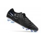 Botas de fútbol Nike Tiempo Legend 10 Elite FG Negro Cromo Hyper Royal