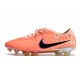 Botas de fútbol Nike Tiempo Legend 10 Elite FG Guava Hielo Negro Total Naranja