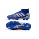 Zapatillas de Fútbol adidas Predator 19.1 FG Azul Plata