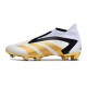 Zapatos adidas Predator Accuracy+ FG Blanco Oro Negro