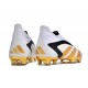 Zapatos adidas Predator Accuracy+ FG Blanco Oro Negro