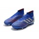 Zapatillas de Fútbol adidas Predator 19.1 FG Azul Plata