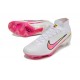 Nike Air Zoom Mercurial Superfly IX Elite FG Blanco Rosa